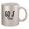 11oz Metallic Silver Mug Thumbnail